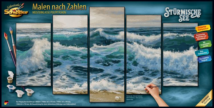 Produktbild: Schipper Malen nach Zahlen - St&uuml;rmische See