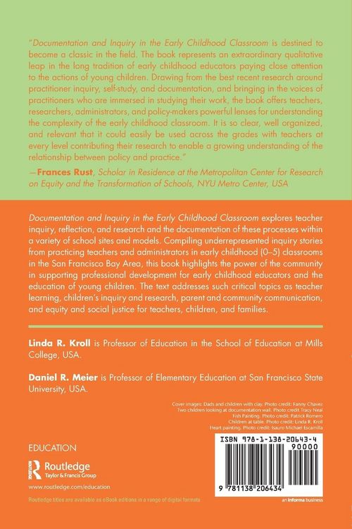 Produktbild: Documentation and Inquiry in the Early Childhood Classroom