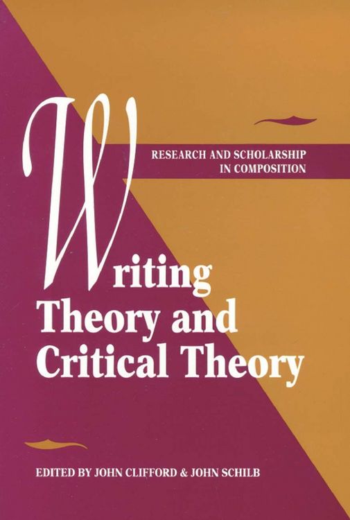 Produktbild: Writing Theory and Critical Theory