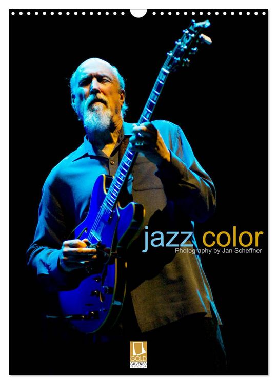 Produktbild: jazz color (Wandkalender 2026 DIN A3 hoch), CALVENDO Monatskalender