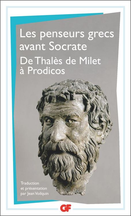 Produktbild: Penseurs grecs avant Socrate : de Thal&egrave;s de Milet &agrave; Prodicos de C&eacute;os