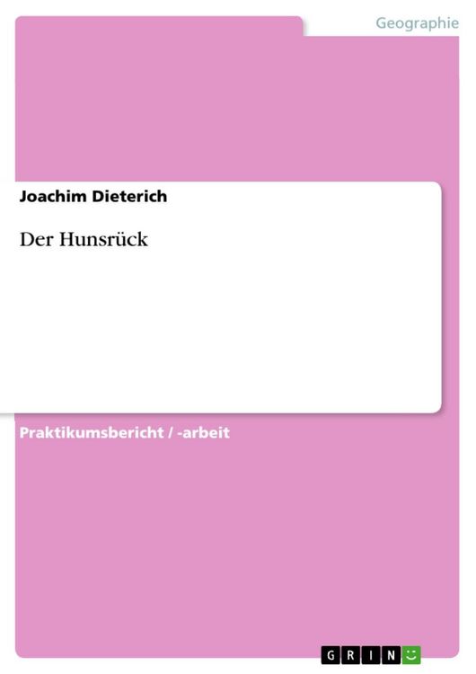 Produktbild: Der Hunsr&uuml;ck
