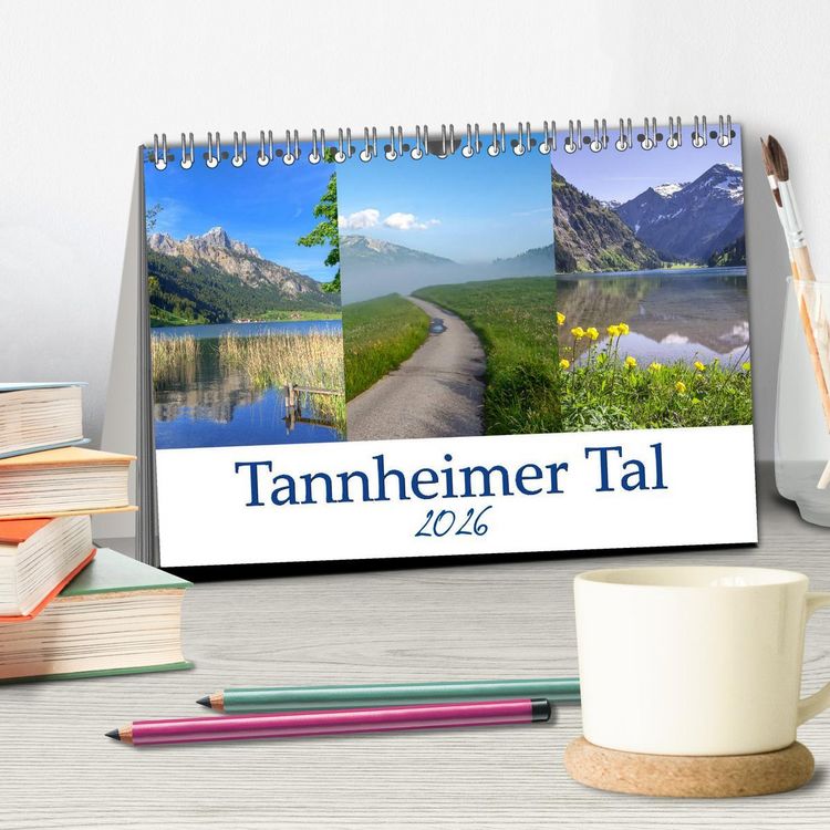 Produktbild: Tannheimer Tal (Tischkalender 2026 DIN A5 quer), CALVENDO Monatskalender