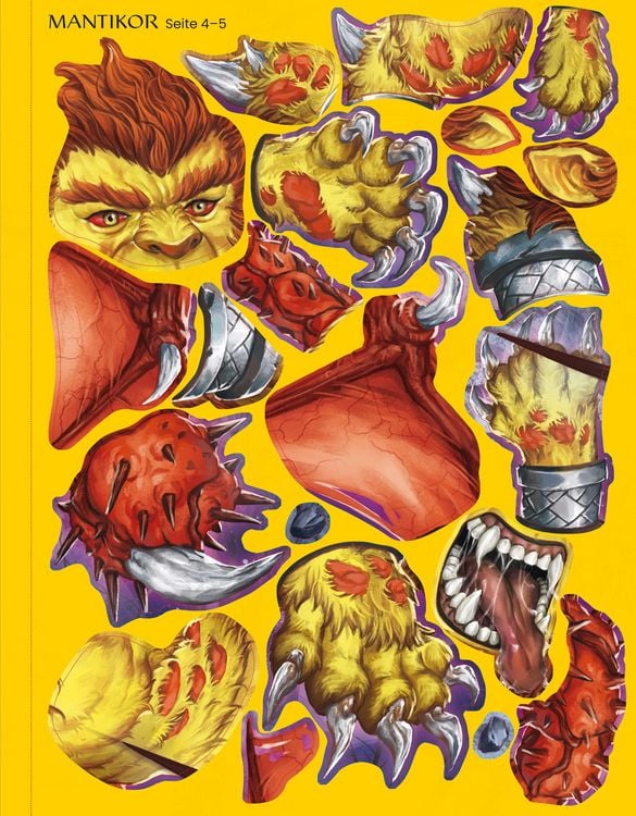 Produktbild: Der gro&szlig;e Stickerspa&szlig;: Mythische Monster