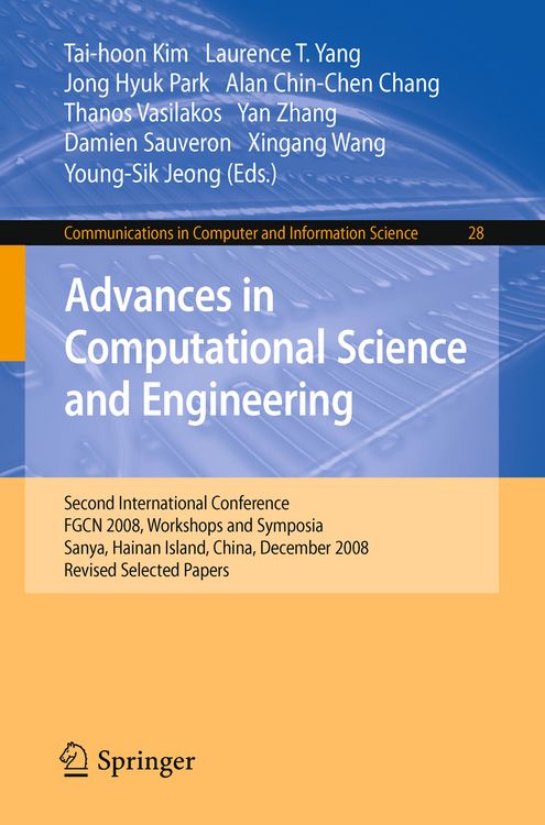 Produktbild: Advances in Computational Science and Engineering