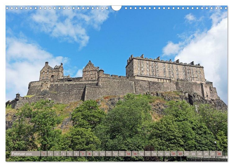 Produktbild: So sch&ouml;n ist Edinburgh (Wandkalender 2026 DIN A3 quer), CALVENDO Monatskalender