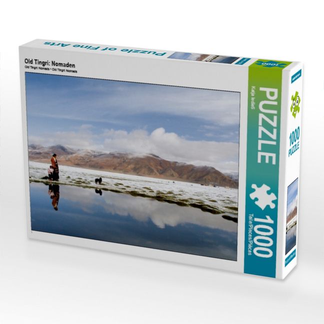 Produktbild: CALVENDO Puzzle Old Tingri: Nomaden | 1000 Teile Lege-Gr&ouml;&szlig;e 64x48cm Foto-Puzzle f&uuml;r gl&uuml;ckliche Stunden