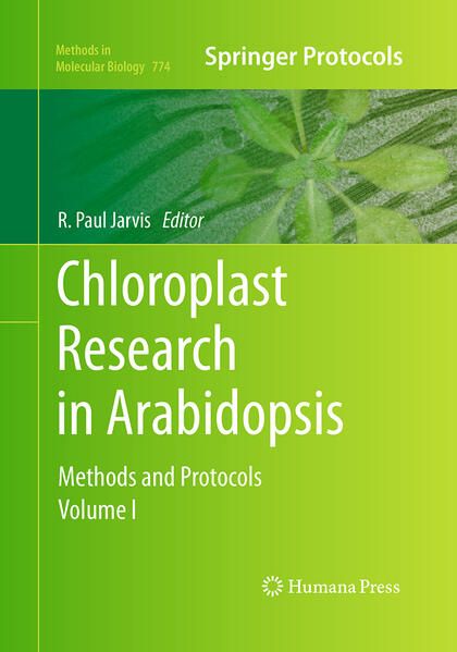 Produktbild: Chloroplast Research in Arabidopsis