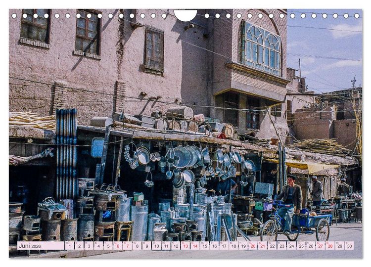 Produktbild: Seidenstra&szlig;e - Khiva bis Lanzhou (Wandkalender 2026 DIN A4 quer), CALVENDO Monatskalender