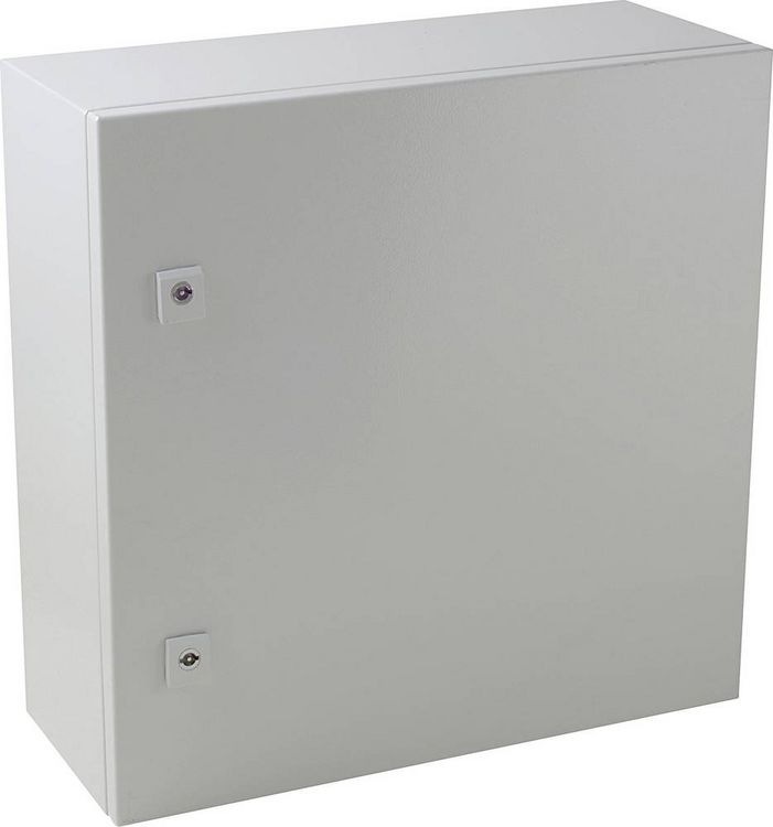 Produktbild: TRU COMPONENTS TC-S505020 Schaltschrank 500 x 500 x 200 Stahlblech Lichtgrau 1St.