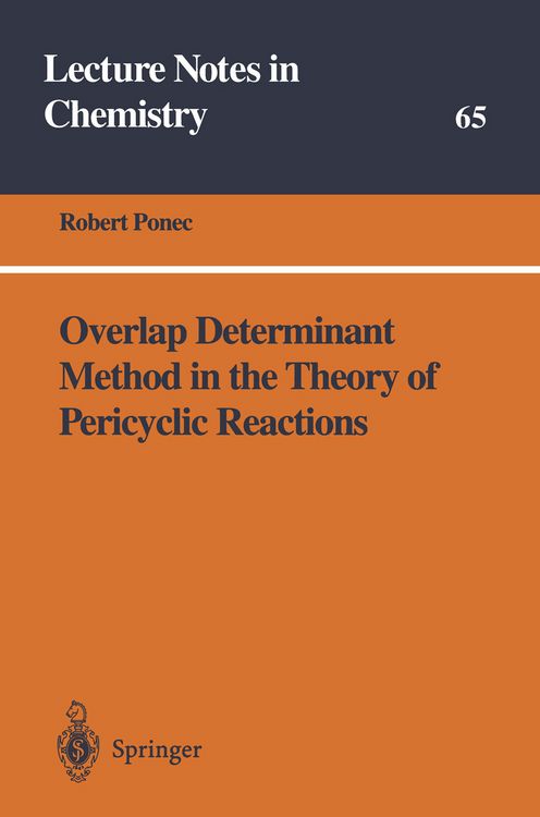 Produktbild: Overlap Determinant Method in the Theory of Pericyclic Reactions