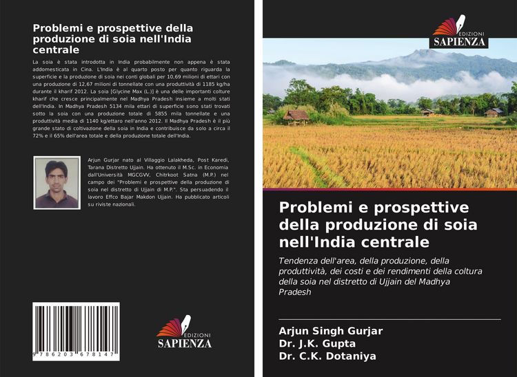 Produktbild: Problemi e prospettive della produzione di soia nell'India centrale