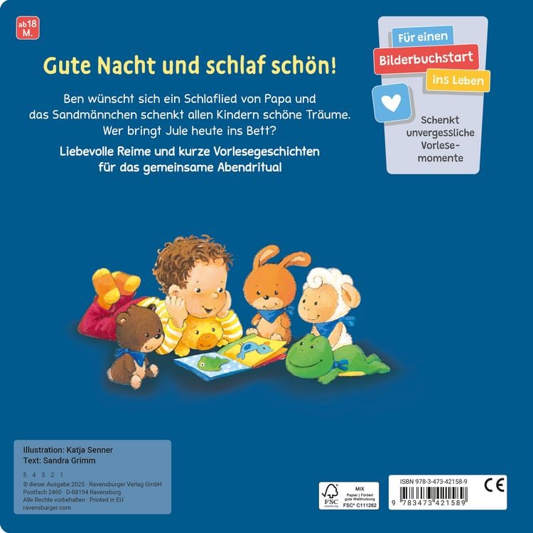Produktbild: Mein erstes gro&szlig;es Gutenacht-Buch