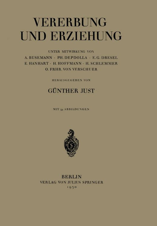 Produktbild: Vererbung und Erziehung