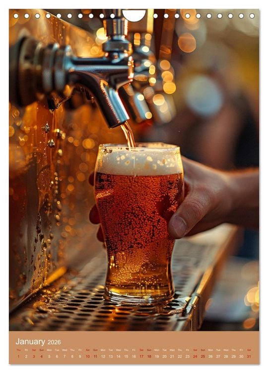 Produktbild: Prost German Beer (Wall Calendar 2026 DIN A4 portrait), CALVENDO 12 Month Wall Calendar