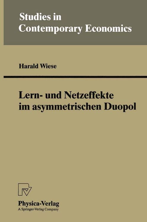 Produktbild: Lern- und Netzeffekte im asymmetrischen Duopol