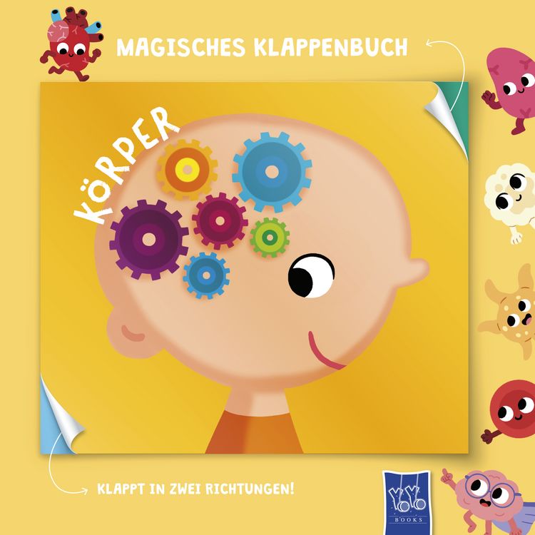 Produktbild: Magisches Klappenbuch - K&ouml;rper