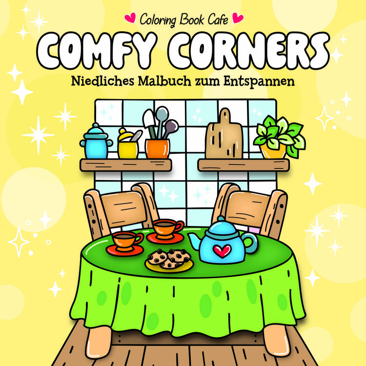 Produktbild: Comfy Corners - Coloring book cafe