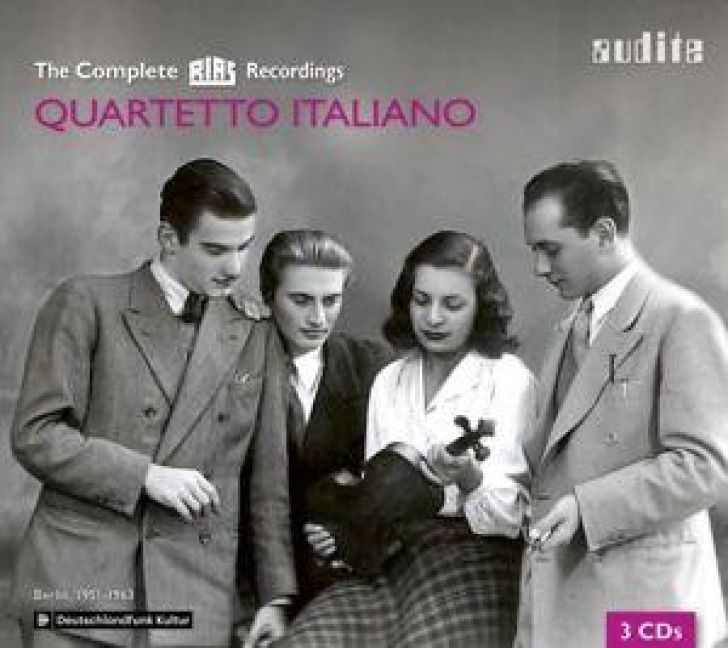 Produktbild: Quartetto Italiano-Die RIAS-Aufnahmen