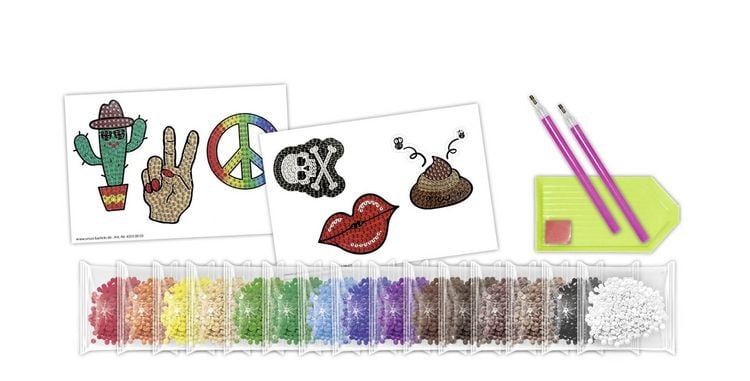 Produktbild: Diamond Painting Sticker "Funny"