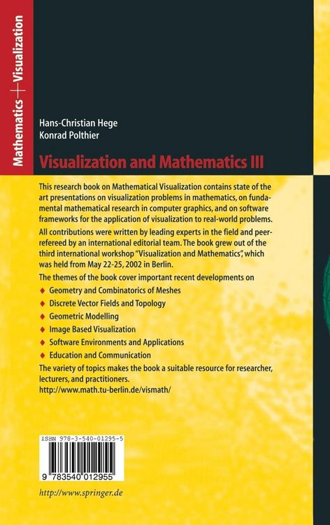 Produktbild: Visualization and Mathematics III