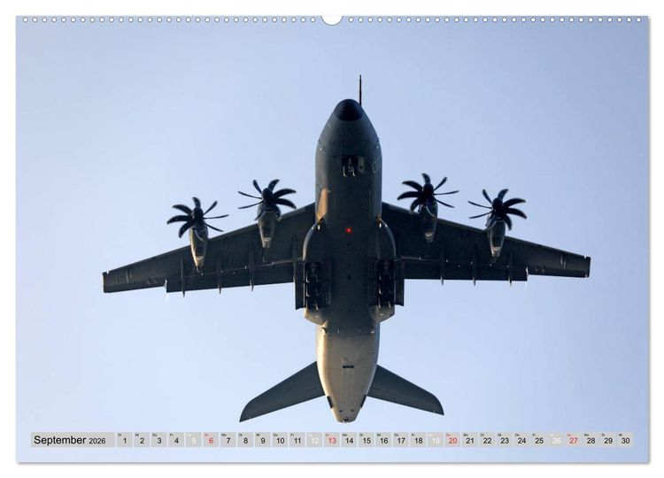 Produktbild: Flugzeuge - Starts und Landeanfl&uuml;ge (Wandkalender 2026 DIN A2 quer), CALVENDO Monatskalender
