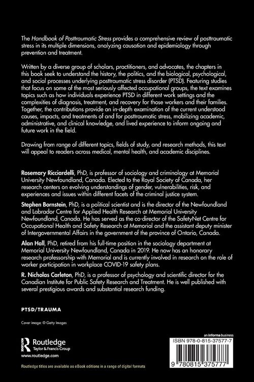 Produktbild: Handbook of Posttraumatic Stress