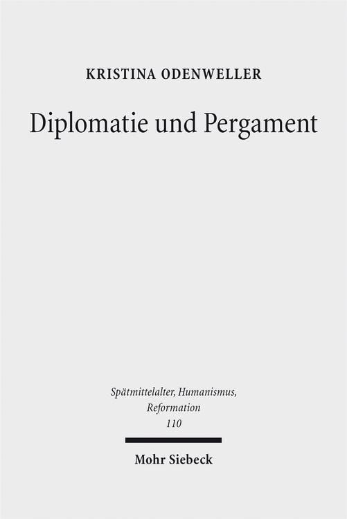 Produktbild: Diplomatie und Pergament