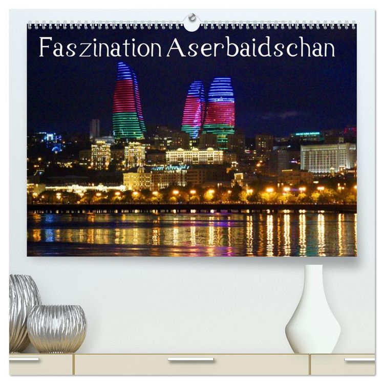 Produktbild: Faszination Aserbaidschan (hochwertiger Premium Wandkalender 2026 DIN A2 quer), Kunstdruck in Hochglanz