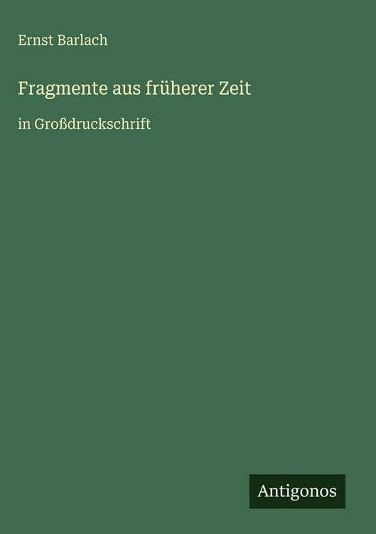 Produktbild: Fragmente aus fr&uuml;herer Zeit