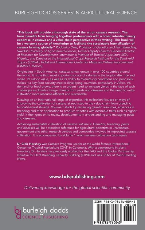 Produktbild: Achieving sustainable cultivation of cassava Volume 2