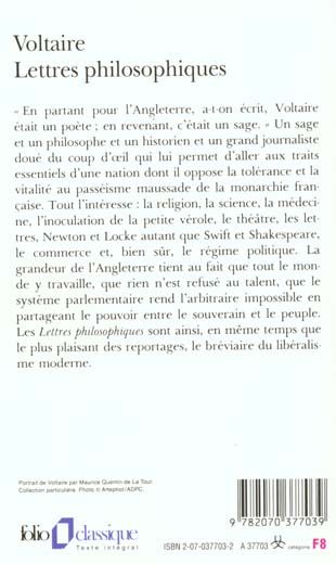 Produktbild: FRE-LETTRES PHILOSOPHIQUES