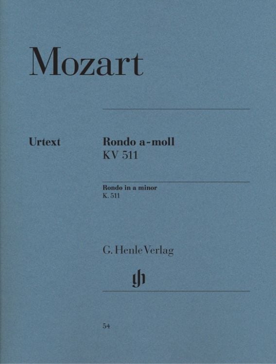 Produktbild: Wolfgang Amadeus Mozart - Rondo a-moll KV 511