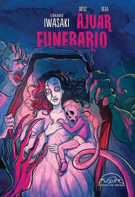 Produktbild: Ajuar funerario : el c&oacute;mic : difuntos, infantes y monstruos