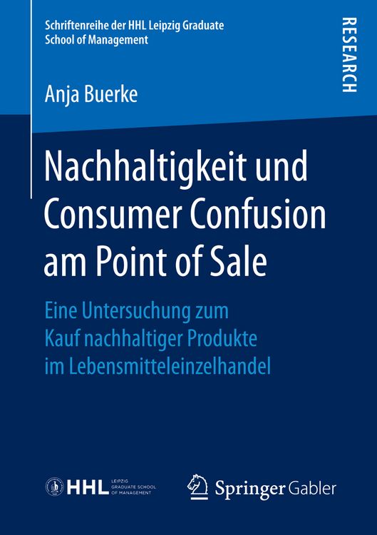 Produktbild: Nachhaltigkeit und Consumer Confusion am Point of Sale