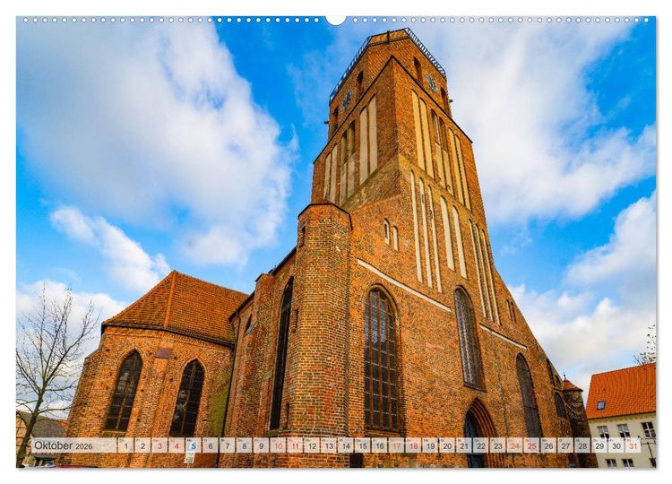 Produktbild: Wolgast Impressionen (hochwertiger Premium Wandkalender 2026 DIN A2 quer), Kunstdruck in Hochglanz