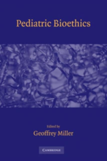 Produktbild: Pediatric Bioethics