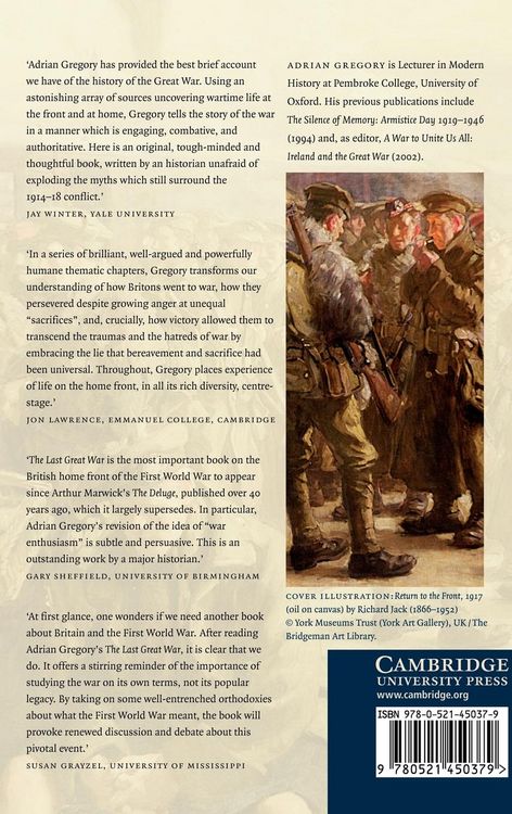 Produktbild: The Last Great War