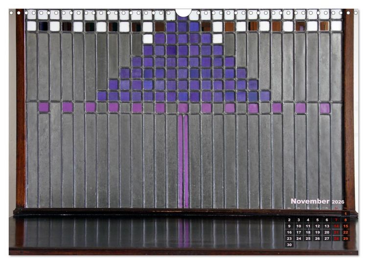 Produktbild: ArtDeco by Charles Rennie Mackintosh (Wandkalender 2026 DIN A3 quer), CALVENDO Monatskalender