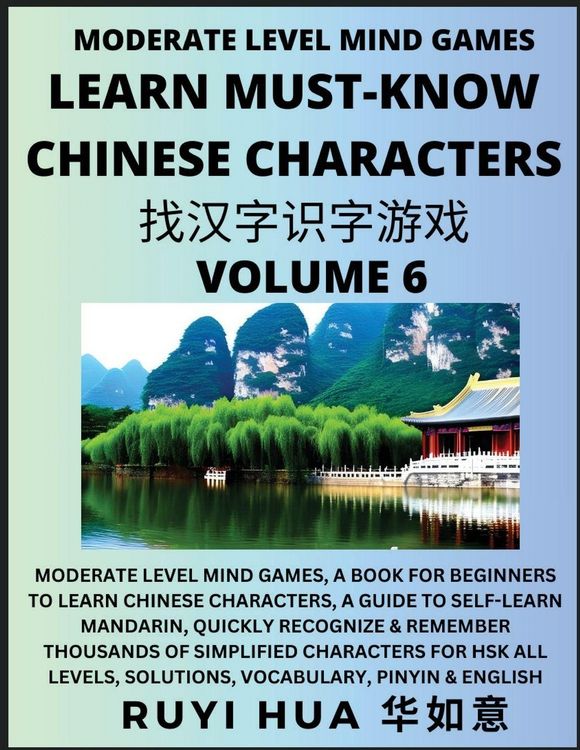 Produktbild: Chinese Character Recognizing Puzzle Game Activities (Volume 6)
