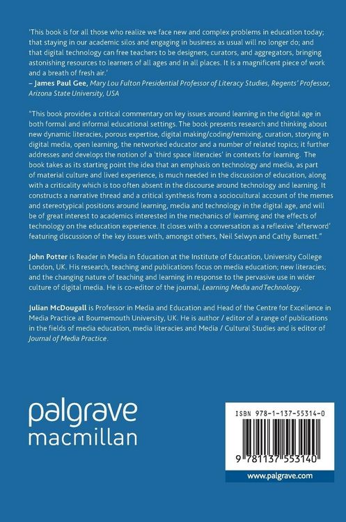Produktbild: Digital Media, Culture and Education