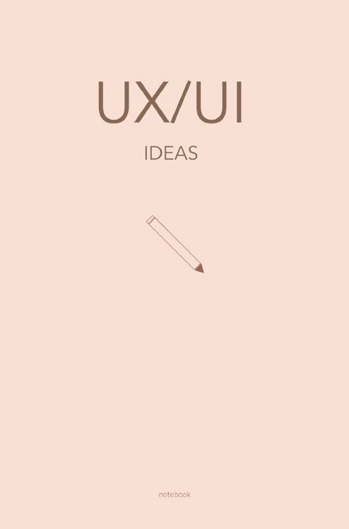 Produktbild: UX/UI - Notizbuch f&uuml;r UX/UI Themen und Ideen: Wireframing und Prototyping | 120 gepunktete Seiten