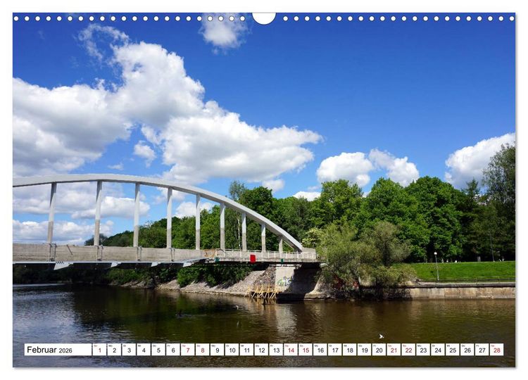 Produktbild: Malerisches Dorpat - Estlands Universit&auml;tsstadt Tartu (Wandkalender 2026 DIN A3 quer), CALVENDO Monatskalender