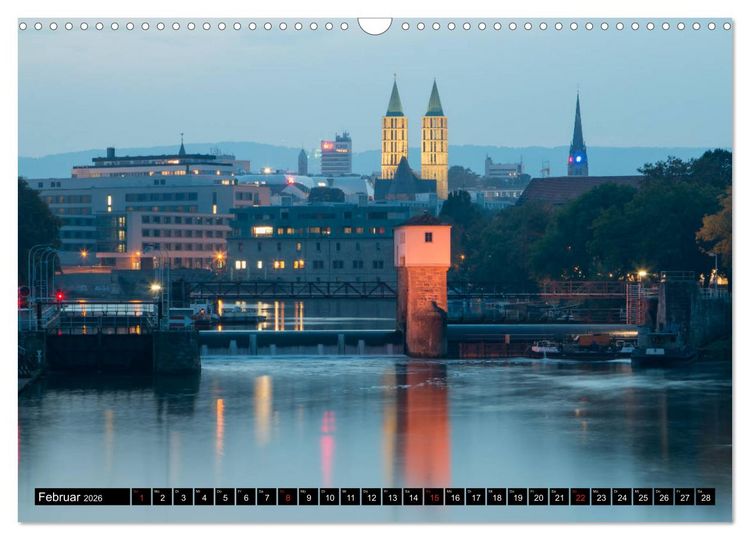 Produktbild: Kassel bei Nacht (Wandkalender 2026 DIN A3 quer), CALVENDO Monatskalender