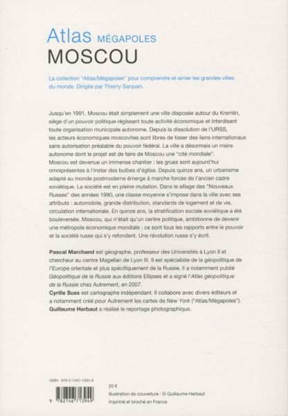 Produktbild: Atlas de Moscou