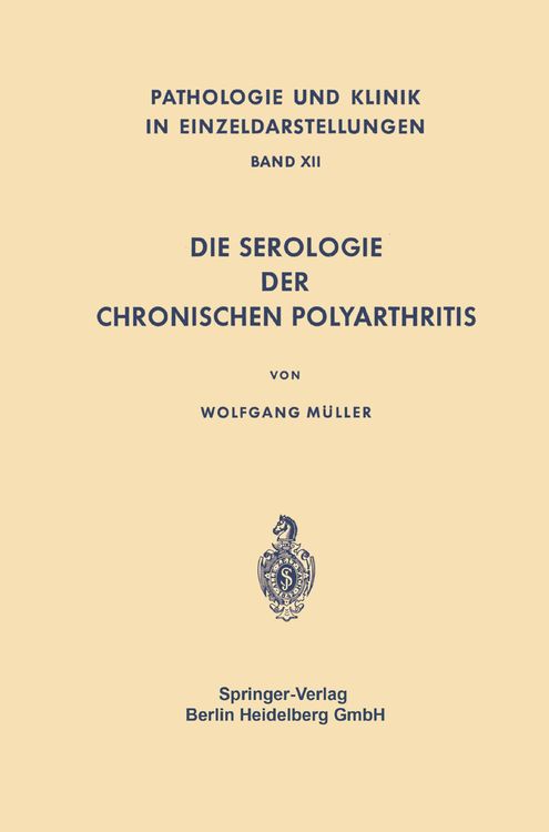 Produktbild: Die Serologie der Chronischen Polyarthritis