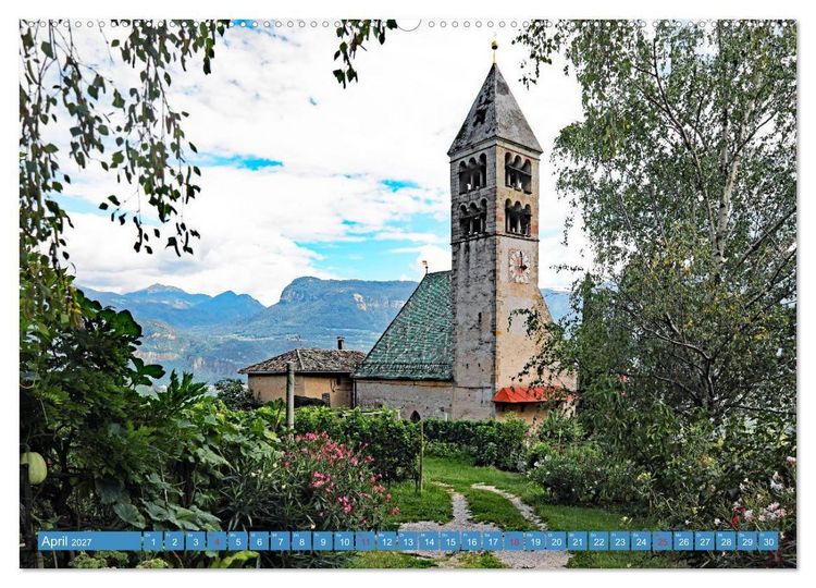 Produktbild: Rund um den Kalterer See (hochwertiger Premium Wandkalender 2027 DIN A2 quer), Kunstdruck in Hochglanz