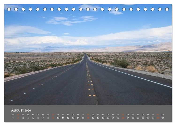 Produktbild: American Freedom (Tischkalender 2026 DIN A5 quer), CALVENDO Monatskalender