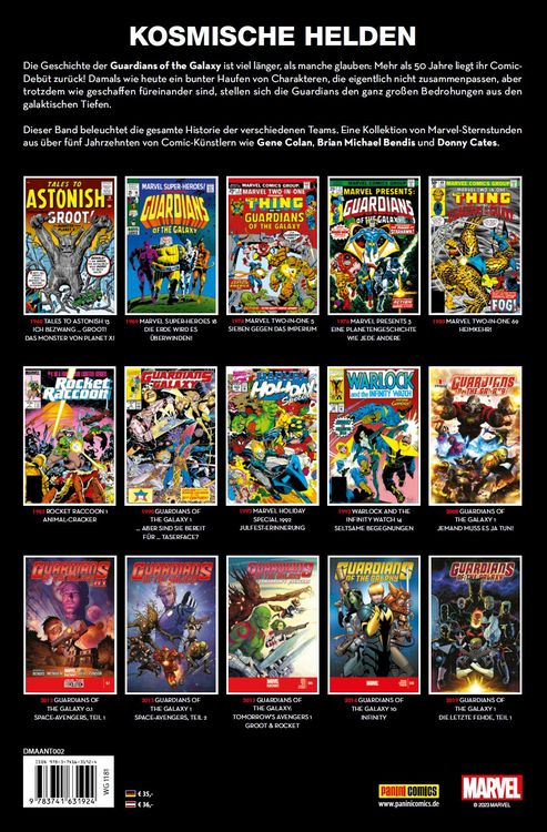 Produktbild: Guardians of the Galaxy Anthologie