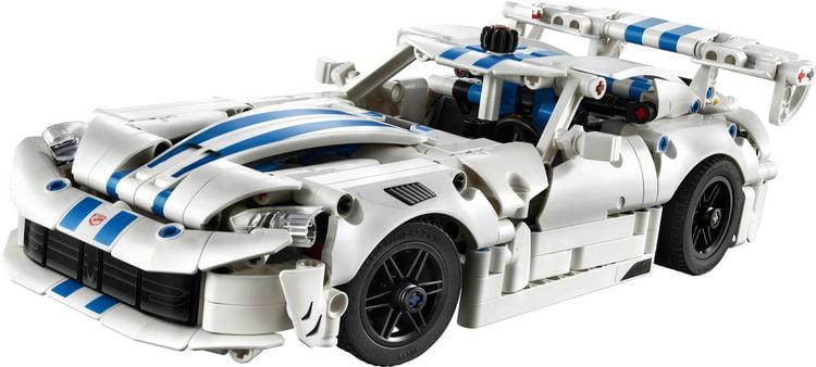 Produktbild: LEGO Technic 42234 Dodge Viper GTS-R Sportwagen, Bauset, Rennauto mit Lenkung und V10-Motor